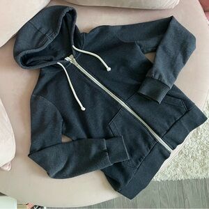 H&M Divided - Zip Hoodie - Gray - Small